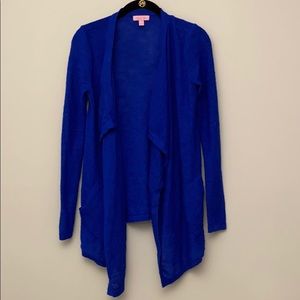Lilly Pulitzer Royal Blue Cardigan